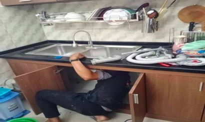 Thông nghẹt bồn rửa chén Bình Dương