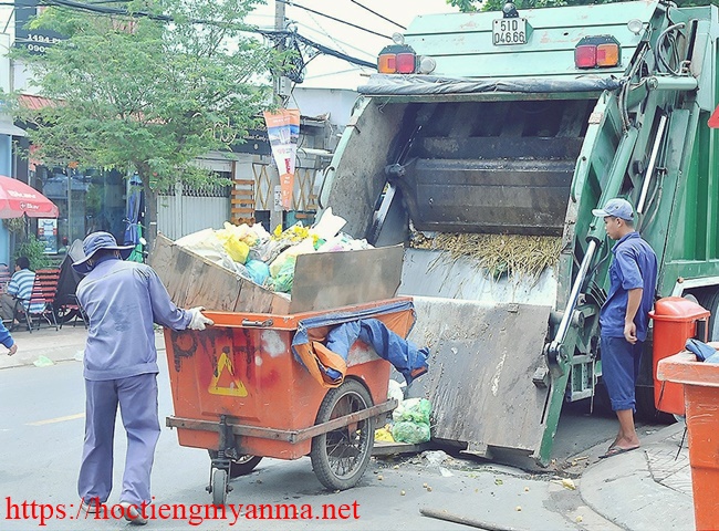 Quy tr&igrave;nh thu gom r&aacute;c thải