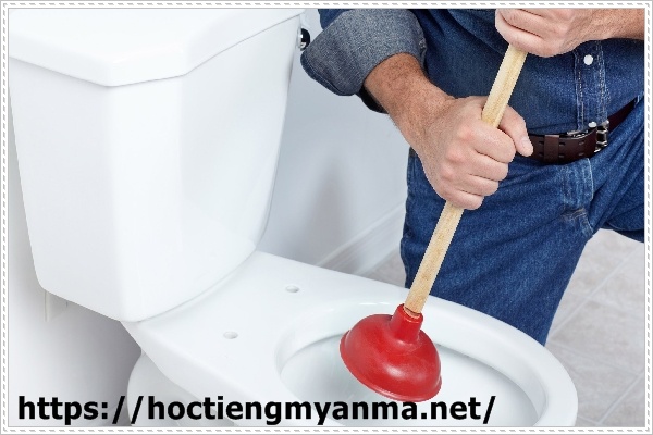 Bồn cầu bốc mùi hôi mỗi lần xả nước