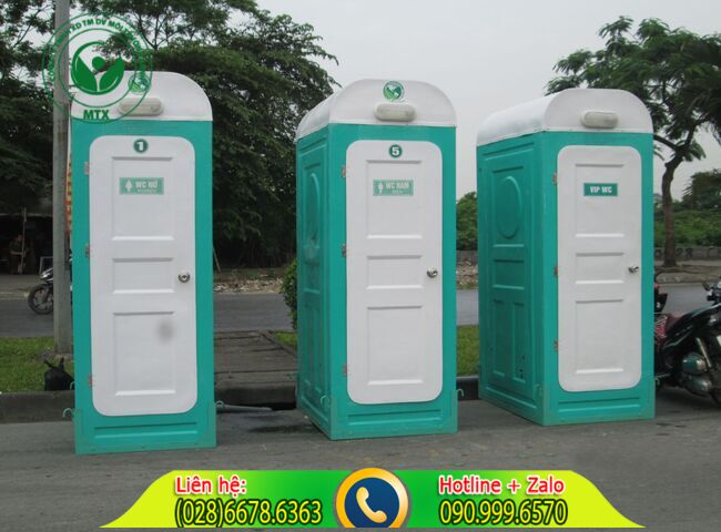 Cho thuê nhà vệ sinh công trường với quy trình chuyên nghiệp
