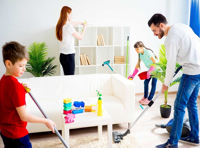 cách vệ sinh nhà cửa nhanh đến bất ngờ