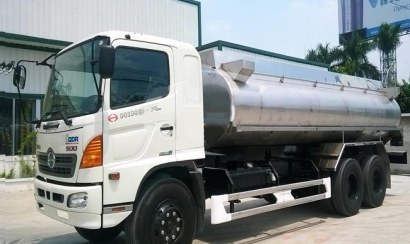 Cho thuê xe bồn vận chuyển bùn vi sinh giá rẻ, uy tín, chất lượng