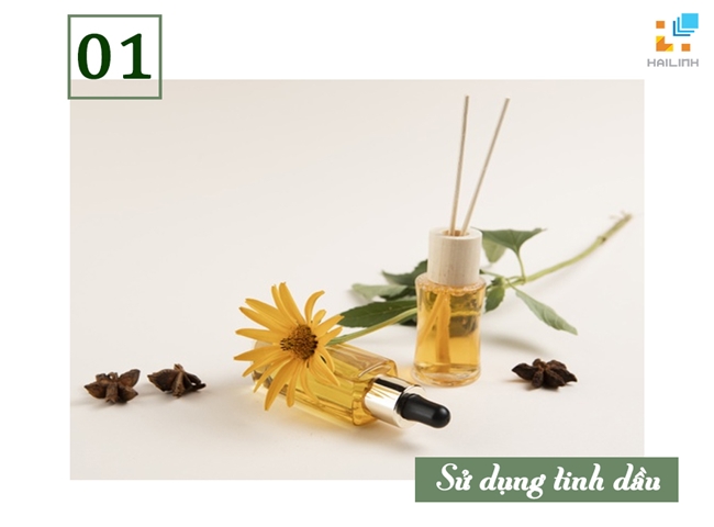 Khử m&ugrave;i h&ocirc;i nh&agrave; vệ sinh bằng tinh dầu tốt cho sức khỏe