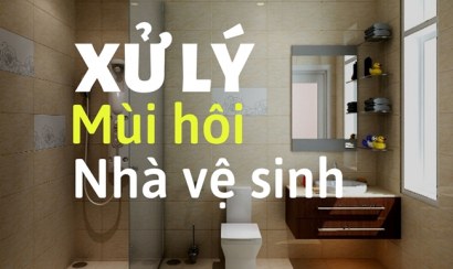 Khử mùi hôi nhà vệ sinh ở chung cư bằng cách nào nhanh chóng?