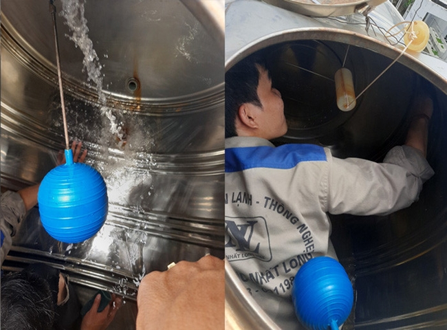 Vệ sinh bồn nước quận Thủ Đức an to&agrave;n