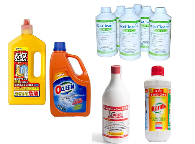 C&aacute;ch th&ocirc;ng bồn rửa ch&eacute;n hiệu quả với dung dịch