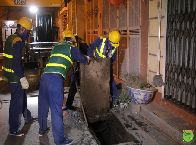 Nạo vét cống Quận Phú Nhuận phục vụ cả ngày lẫn đêm