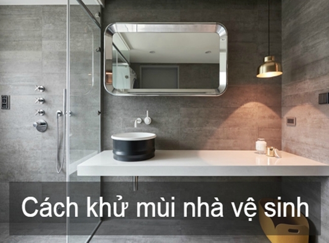 Khử m&ugrave;i h&ocirc;i cống trong nh&agrave; vệ sinh c&aacute;ch khắp phục