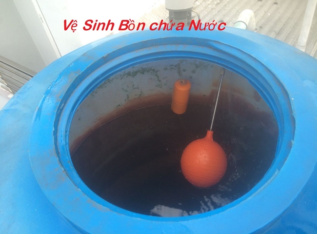 Vệ sinh bể nước quận 5 vệ sinh định kỳ